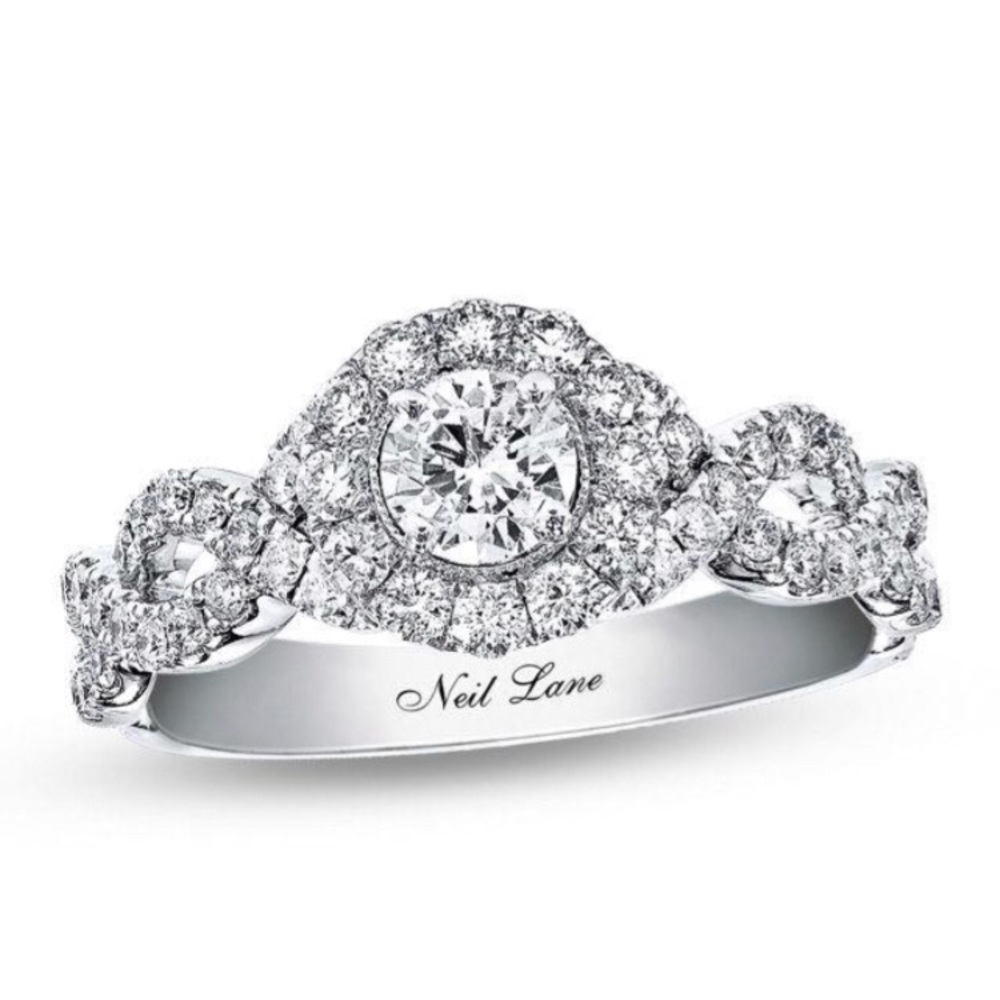 Neil Lane Engagement Ring and Wedding Band